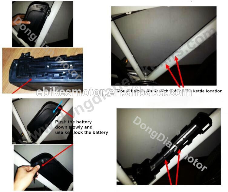 Factory price DIY 48v 1500w fat tire electric bike kit made in china