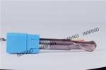 HRC50 Extra Long 2 Flut Ball Nose End Mill with AlTiN Coating Surface