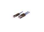 Small Size 0.9mm / 2.0mm MU Fiber Optic Connector For High Density Connection