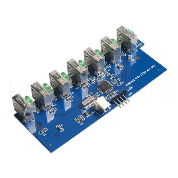 Buy cheap USB 2.0 / 3.0 Electronic Circuit Board Assembly For 7 Port USB Hub from wholesalers