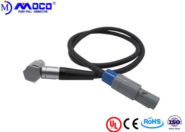 Buy cheap Customized Medical Cable Assemblies Plastic Straight Plug To Right Angle Male from wholesalers