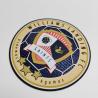 Buy cheap Custom Heat Press Appliques 3D Silicone Embroidered Logo Patches from wholesalers