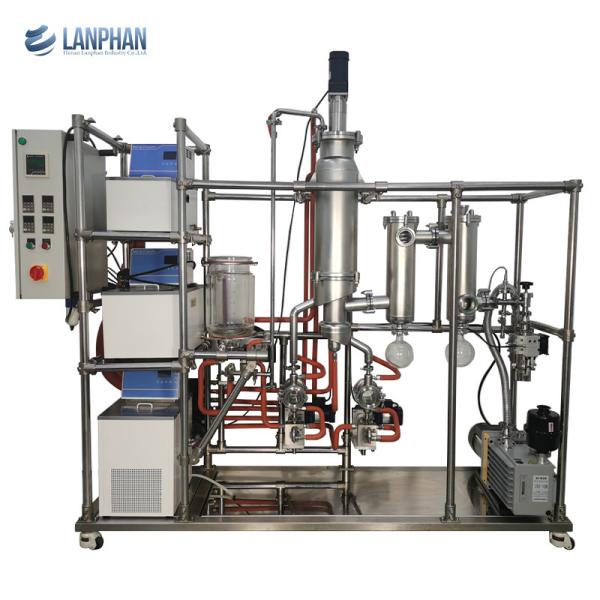 Buy cheap 316 Wiped Film Distillation Equipment Stainless Steel Evaporator Molecular from wholesalers