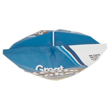 Aluminum foil custom printing cookie food packaging bag with valve