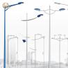 Buy cheap Steel Street Light Pole High Durability Street Light Stand 3-10mm Thickness from wholesalers