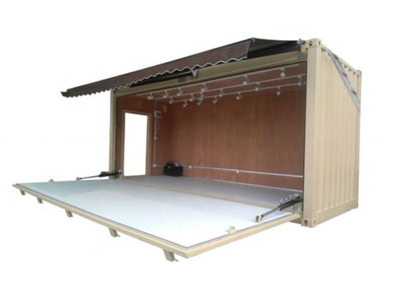 Buy cheap Topshaw New Released Mobile Container Restaurant Fast Food Container Coffee Shop Food Kiosk from wholesalers