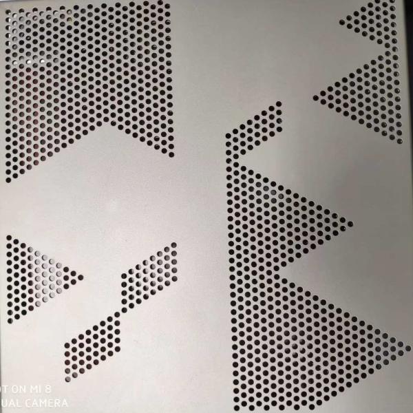 Buy cheap Customized Perforated Aluminum Sheet Metal For Building Exterior from wholesalers