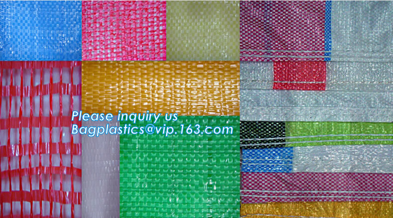 Strong tension PE material raschel mesh bag for eggplant onion potato,Orange polypropylene grid reusable raschel produce