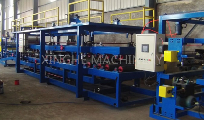 PPGI Coil Steel Roll Forming Machine , Electrical Roof Tile Roll Forming Machine