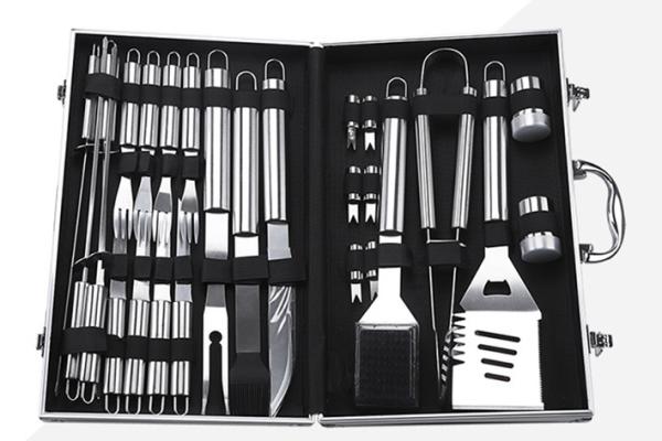 Buy cheap Wholesale 26PCS Barbecue Tool set with Aluminum Case for BBQ TOOL from wholesalers