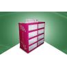 Buy cheap Rose Red Strong Paper Cardboard Pallet Display in Stores 80X60X130CM from wholesalers