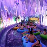 100-600 Meters Length Ice World Water Park Lazy River Water Ride