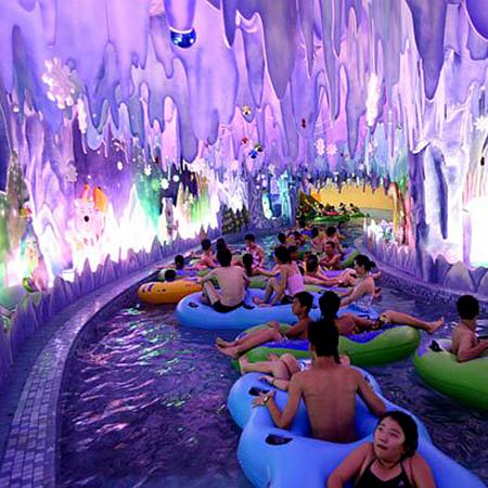 Buy cheap 100-600 Meters Length Ice World Water Park Lazy River Water Ride from wholesalers