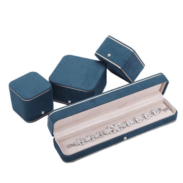Jewelry Packaging Hanhong Custom Velvet Box for Necklace Bracelet Earrings and