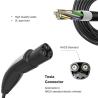 Buy cheap NACS Tesla EV Connector Tesla Charging Cable Plug 16A 32A 40A 50A 60A 80A from wholesalers