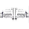 Buy cheap S1800-2 2198422 Stainless Steel Paver Auger Shaft from wholesalers