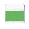 Buy cheap Hierarchical Metal Pharmacy Cabinet , Green Pharmacy Storage Racks High Capacity from wholesalers