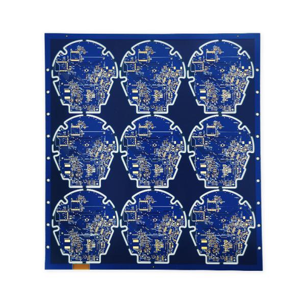 Buy cheap 1.3oz 6 Layer Rigid PCB FR4 ENIG 270.48mm*247.57mm Blue / White from wholesalers