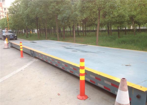 100 Ton Electronic Pitless Type Weighbridge 440mm Installation Height 20kg Index