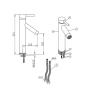 Buy cheap Bathroom Vessel Sink Faucets For Above Counter Basin Made of H59 Brass from wholesalers