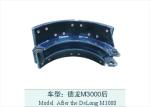 Semi Truck Brake Shoes Delong M3000 27MM OEM 1443 Brake Shoe 419x203mm