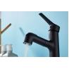 Buy cheap Black color Saving Water Explosion Proof Pull Out Sink Faucet from wholesalers