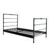 Buy cheap Fashion Metal Single Bed Customizable Size Simple Shape Stable Load Bearing from wholesalers