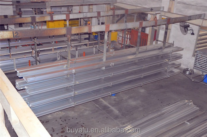 Melting Finish Aluminum Industrial Profile LED Heat Sink Custom Length