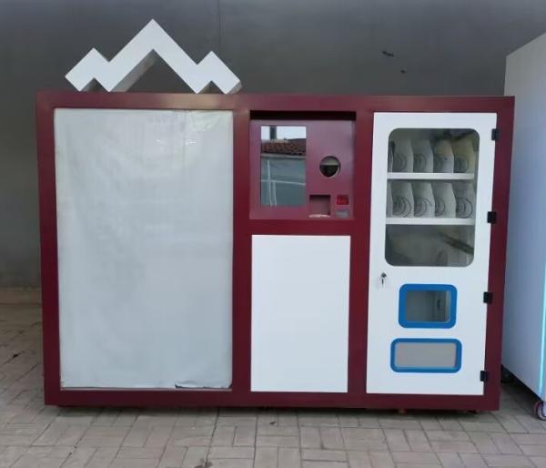Buy cheap Integrated Multi Functional Reverse Vending Machine Offer PET Food from wholesalers