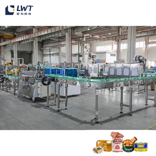 Buy cheap 2T/H Pet Canned Food Production Line Equipment Meat Canning Food Line CE from wholesalers