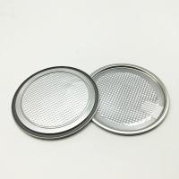 Buy cheap Corrosion Resistant Peel Off End , Metal Jar Lids Components For Food Packaging product