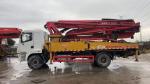 Sany high performance used 62m concrete pump truck suitable for large building