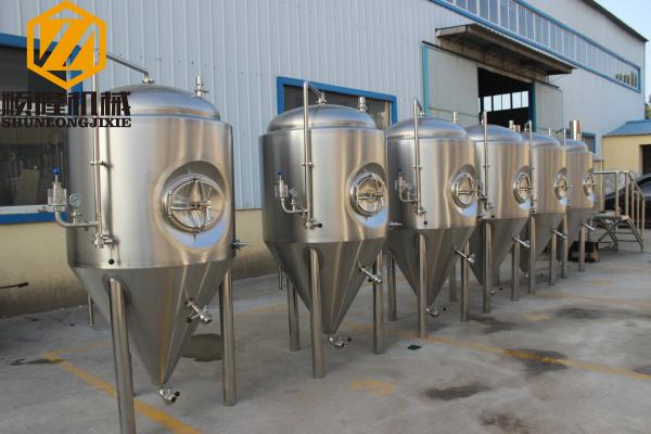 Buy cheap Stainless Steel Beer Fermentation Tanks , 5HL Cylindro Conical Fermenter from wholesalers