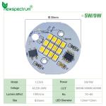 Round Led Light Pcb Board AC 240V Natural White CCT 6000K For Lamp Bulb