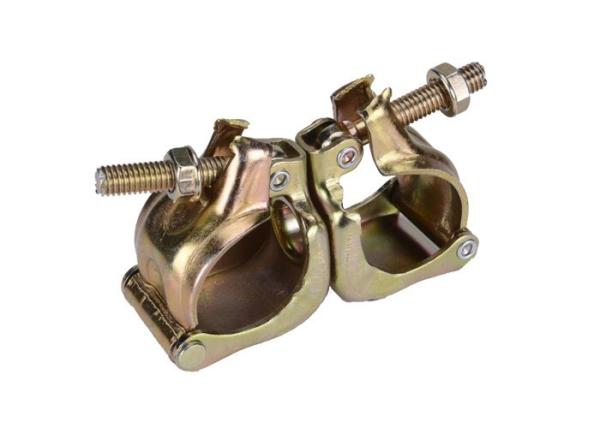 Buy cheap Sliver Fixed Scaffolding Double Swivel Couplers Formwork Accessories from wholesalers