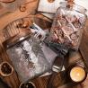 Buy cheap 700ml 800ml 24 Oz Glass Jars With Lids For Snacks 480g 512g from wholesalers