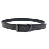Buy cheap 3.5cm Width Mens Casual Jeans Belt / Embossed Leather Dress Belt With Metal Clip Buckle from wholesalers