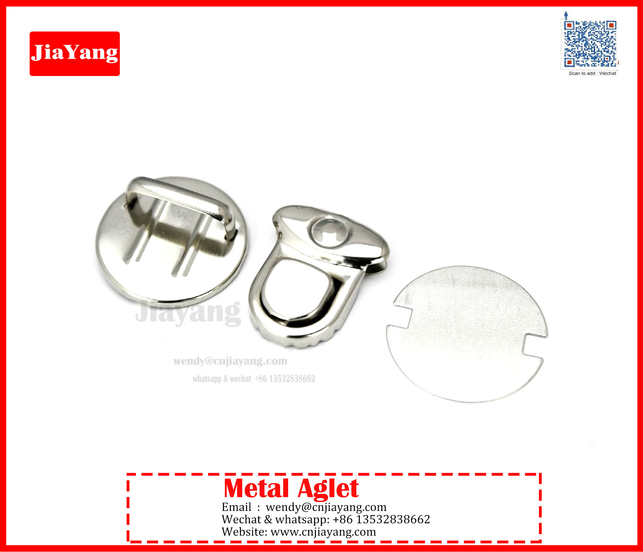 Handbags & Case Metal Press Clasps Lock