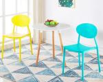 Nordic solid wood dining table and chair combination modern contracted west