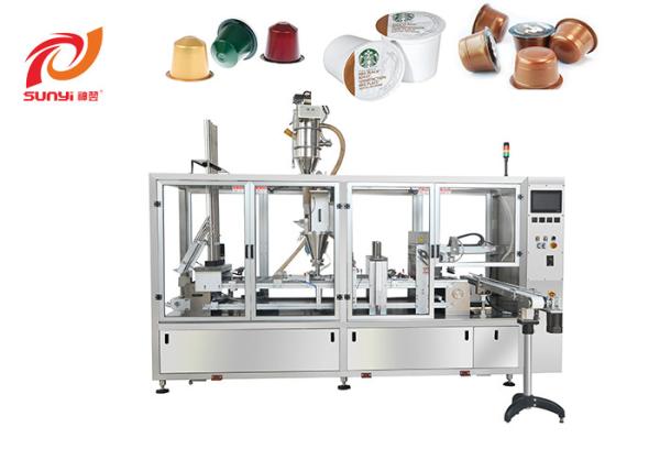Buy cheap Single Serve 1250KGs SUNYI Coffee Pod Filling Machine from wholesalers