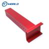 Buy cheap ODM Bending Sheet Metal Parts Red Bracket Powder Coating Computer Accessories from wholesalers