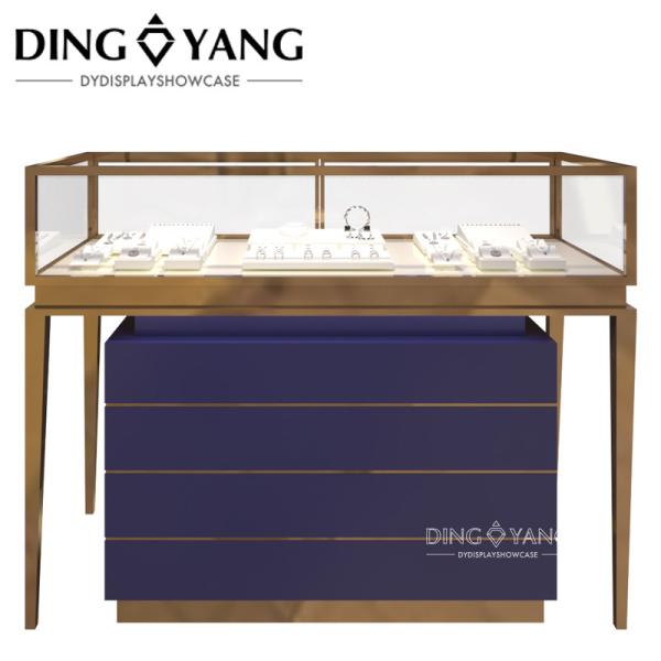 Custom Jewelry Showcases for / High End Jewelry Showcase for Jewelry Manufacture