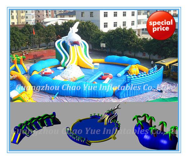 Buy cheap Inflatable Water Park Equipment for Sale Shark Water Park (CY-M2143) from wholesalers