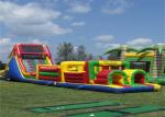 Buy cheap Funny Inflatable Obstacle Course , Bouncy Obstacle Course Jumpers With CE from wholesalers