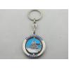 Buy cheap Customized Metal Spinning Key Chain, Zinc Alloy Die Casting Promotional Keychain from wholesalers