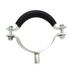 Heavy Duty Epdm Rubber Strut Channel Pipe Clamp Reinforced Band Zincplated