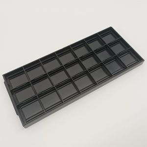 Buy cheap ROHS Customized Electronic Component Tray Matrix Plastic from wholesalers