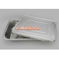 Buy cheap 0.030mm Disposable Aluminium Foil Food Container For Food Packaged product