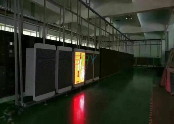 P 5 Lamp Post Outdoor Full Color LED Display Sign HD Waterproof Street Light