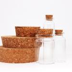 Mini Bottle Caps Cork Stopper Tops Small Vial Sealing 10mm